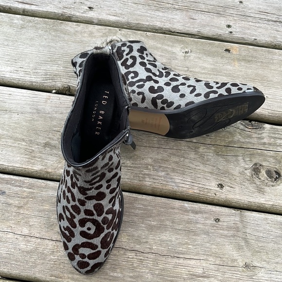 Ted Baker Calf-Hair Alinaa Boots - New Condition - Picture 8 of 12